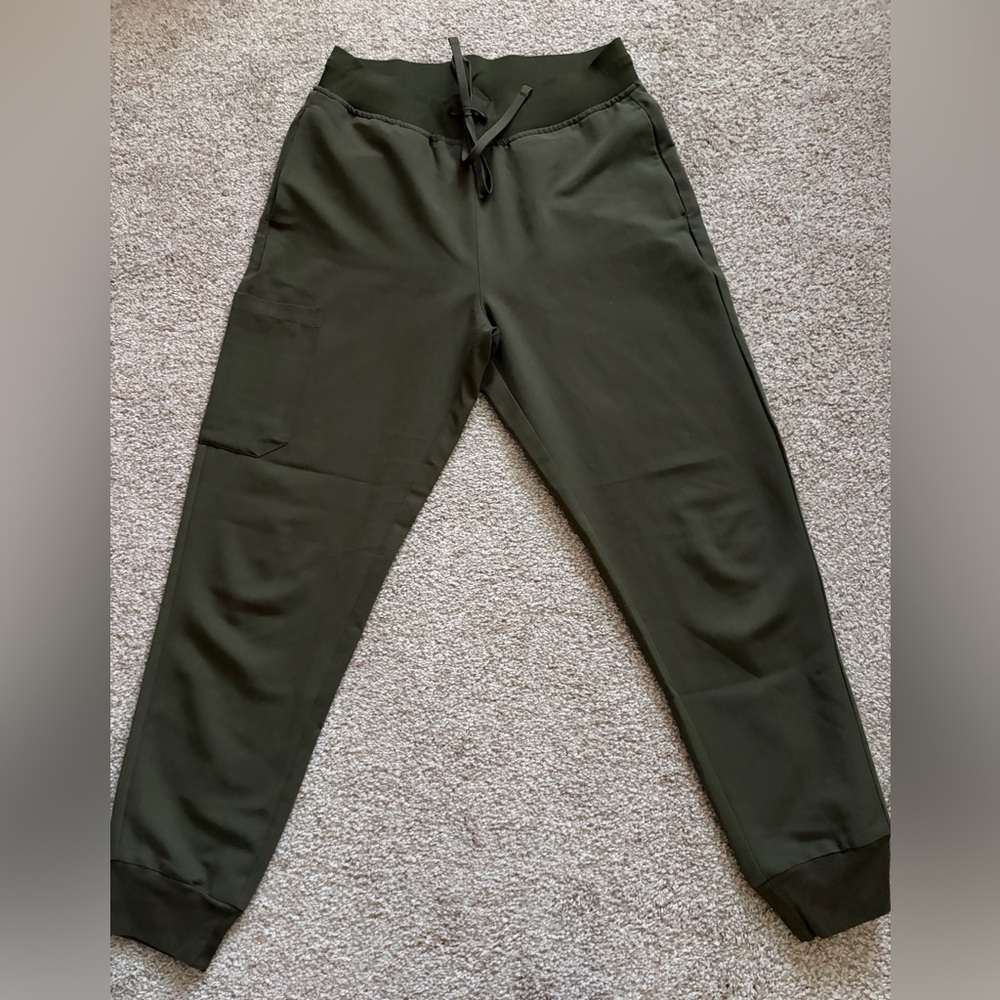 Mandala High Waisted Joggers- Olive